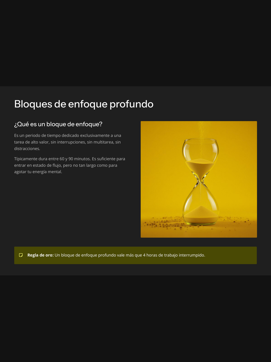 Recuperá tu Atención — Guía práctica para salir del scroll y volver a avanzar