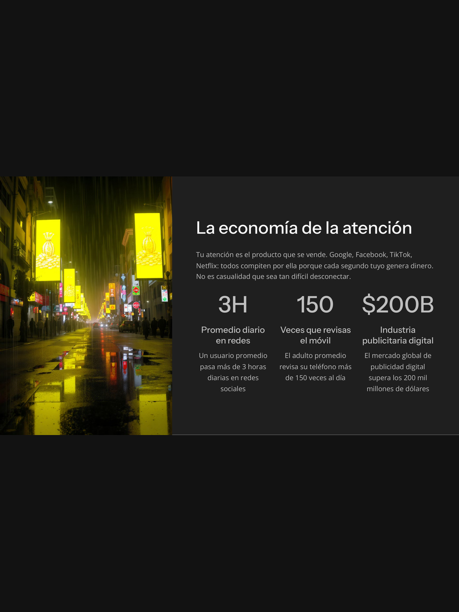 Recuperá tu Atención — Guía práctica para salir del scroll y volver a avanzar